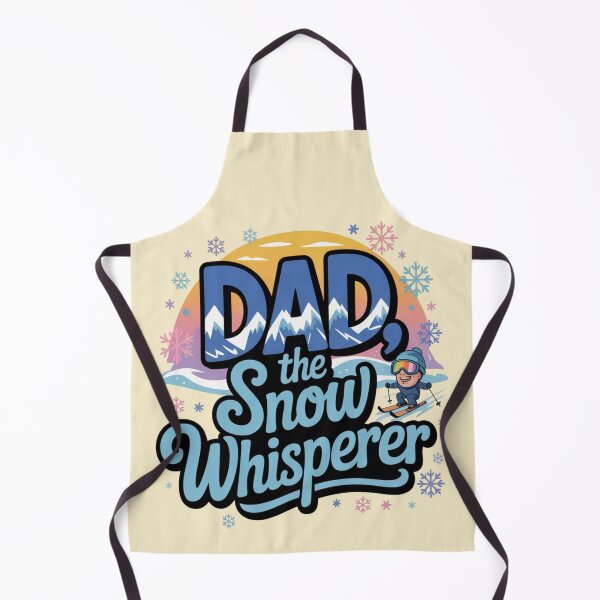 Item preview, DAD: The snow whisperer– Father’s Day Gift for Skiing Lovers designed and sold by Rajasekar.