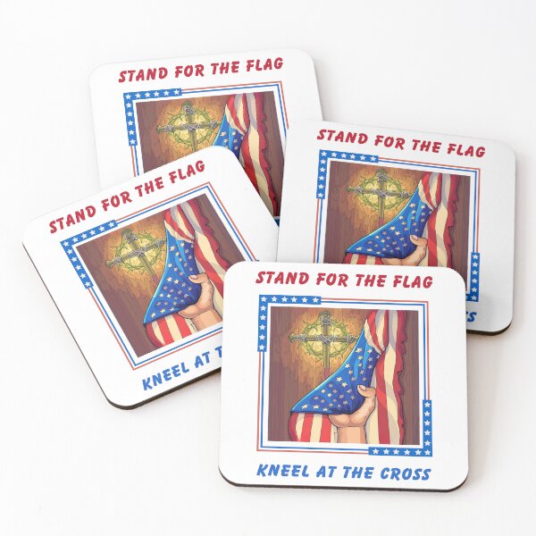 Item preview, Stand For the Flag Kneel at the Cross  designed and sold by MooreGifts.