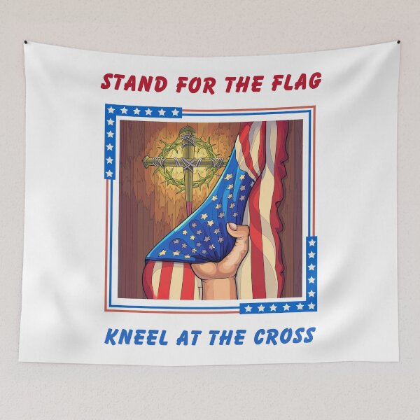Item preview, Stand For the Flag Kneel at the Cross  designed and sold by MooreGifts.