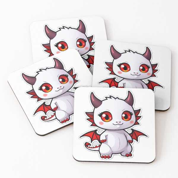 Artikelvorschau, Kleiner Chibi-Drache – Süße Fantasy-Kreatur mit Flügeln & Hörnern entworfen und verkauft von ChibiNexus.