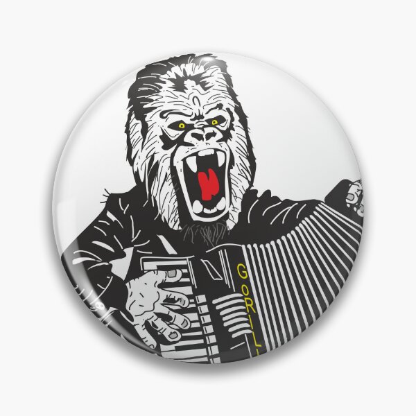 Item preview, GORILA accordionist designed and sold by AleksARTua.