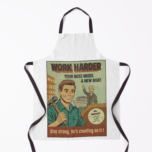 Item preview, Work Harder ! Your boss needs a new boat! designed and sold by Yoginath.