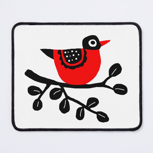 Item preview, Red bird on the branch designed and sold by Molido.