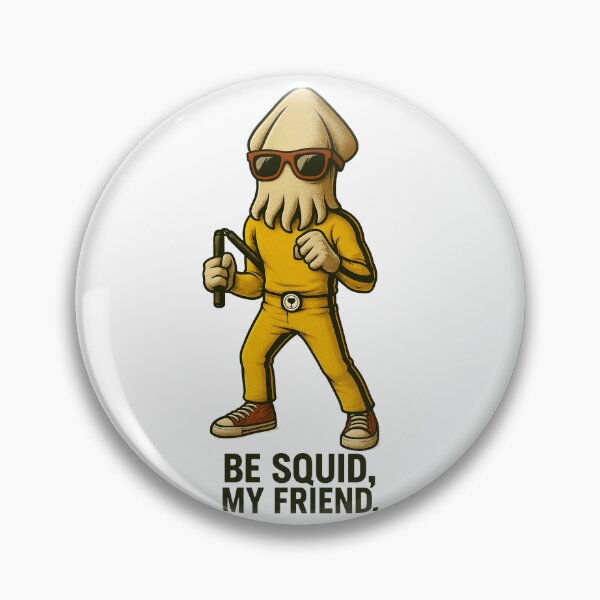 Item preview, Squid Bruce – Be Squid, My Friend designed and sold by MejorConCopas.