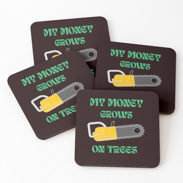 Item preview, My Money Grows On Trees Funny Gifts For Arborists designed and sold by InspireArt77.