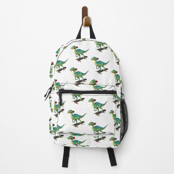 Item preview, Cute Dinosaur Skating with Rose - Adorable Romantic Dino Design designed and sold by ArtsyExplorer.