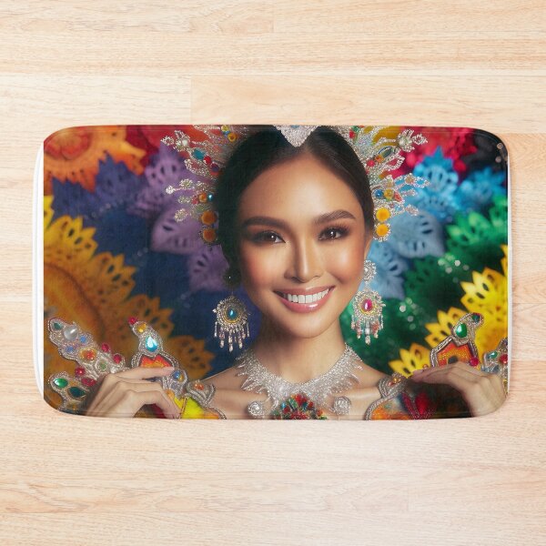 Item preview, Southeast Asian beauty, AI generated, portrait, imaginative outfit designed and sold by HerbertFlenner.