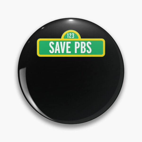 Item preview, Save PBS Defend Public Broadcasting designed and sold by Cute-Collection.