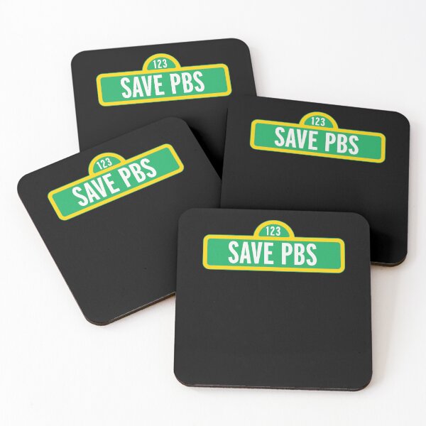 Item preview, Save PBS Defend Public Broadcasting designed and sold by Cute-Collection.