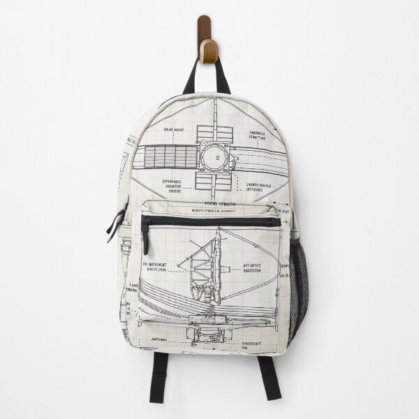 Item preview, James Webb Space Telescope (Ivory Brown Grid. Vertical) designed and sold by BGALAXY.