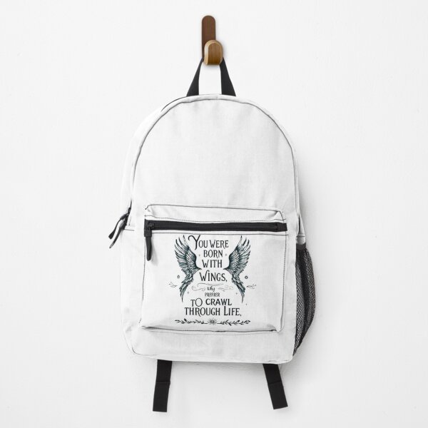 Item preview, You were born with wings, why prefer to crawl through life 12 designed and sold by Tom-Johnson.