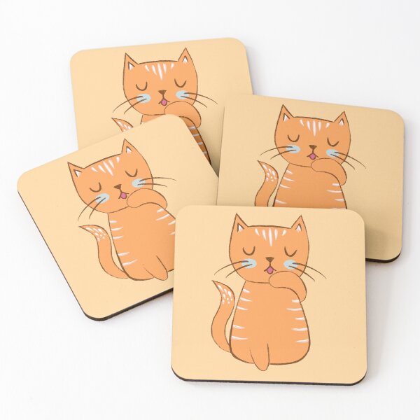 Item preview, Orange Grooming Cat designed and sold by GyngerGarza.