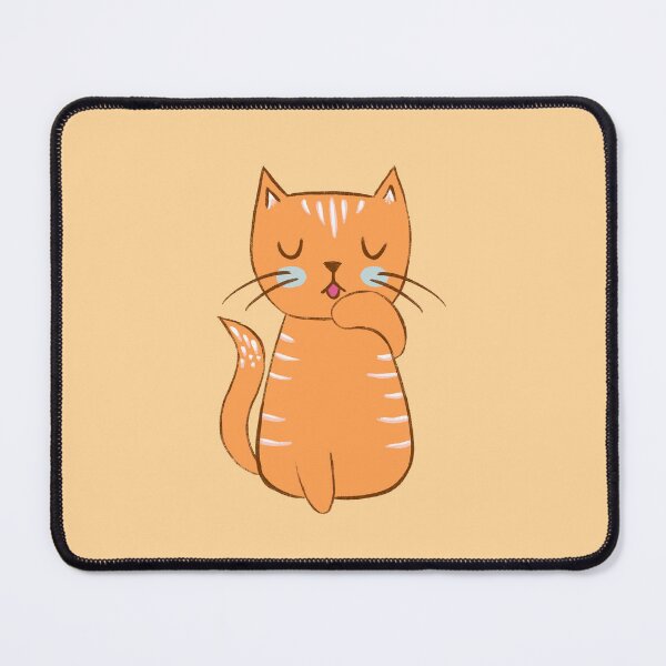 Item preview, Orange Grooming Cat designed and sold by GyngerGarza.