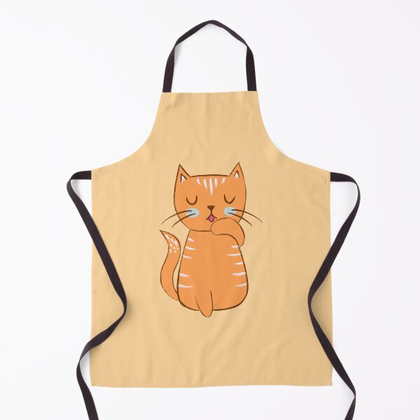 Item preview, Orange Grooming Cat designed and sold by GyngerGarza.
