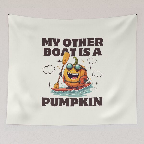 Item preview, My other boat is a pumpkin designed and sold by Peerless-Prime.