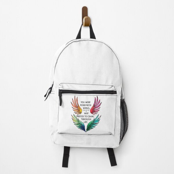 Item preview, You were born with wings, why prefer to crawl through life 13 designed and sold by Tom-Johnson.