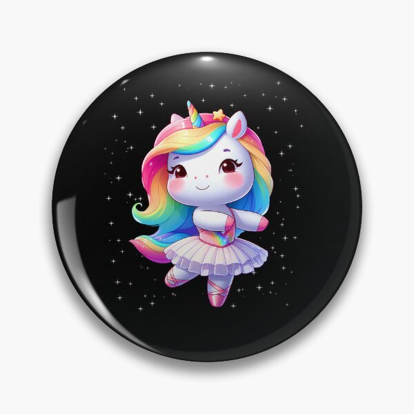 Item preview, Ballet Dancer Rainbow Unicorn Lover designed and sold by Kimberley King Art  King Art.