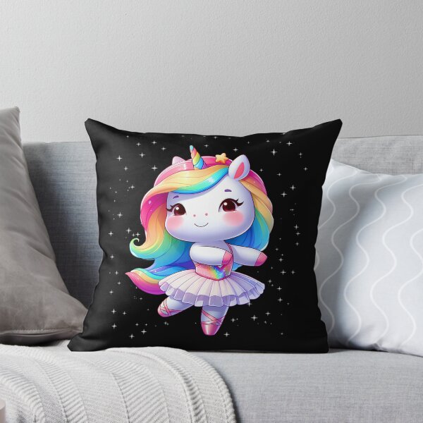 Item preview, Ballet Dancer Rainbow Unicorn Lover designed and sold by Kimberley King Art  King Art.
