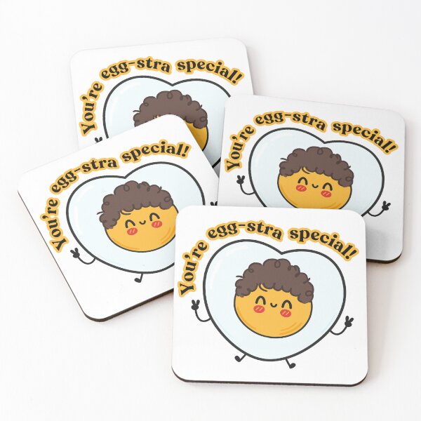Item preview, You're Egg-stra Special Boy Funny Egg Stickers Meme Sunny Side Up designed and sold by mimicrafts516.