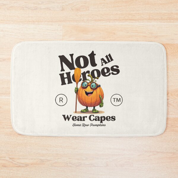 Item preview, Not all heroes wear capes, some row pumpkins designed and sold by Peerless-Prime.