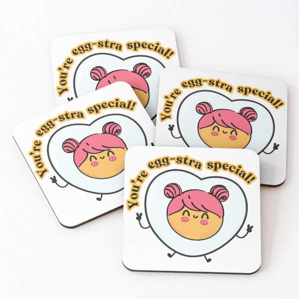 Item preview, You're Egg-stra Special Girl Funny Egg Stickers Meme Sunny Side Up designed and sold by mimicrafts516.