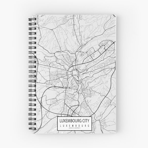 Item preview, Luxembourg City Map - Light designed and sold by deMAP.