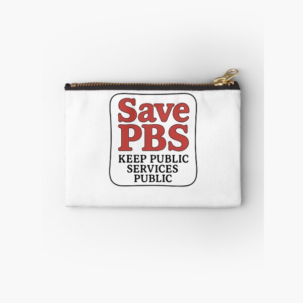 Item preview, Save PBS Keep Public Services Public Retro Political Activism designed and sold by Cute-Collection.