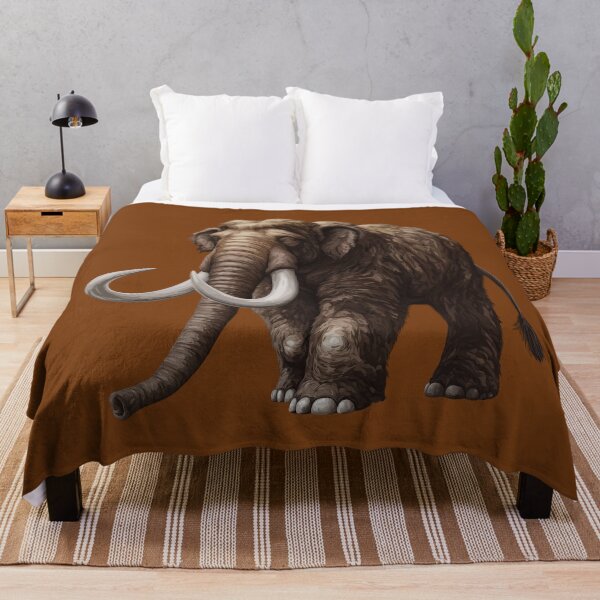 Item preview, The mammoth has beautiful tusks. designed and sold by FluffyGallery.