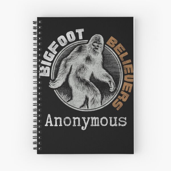 Item preview, Bigfoot Believers Anonymous | Funny Cryptid Hunter Club T-Shirt for Sasquatch Truthers & Wilderness Explorers designed and sold by boundlessly2art.
