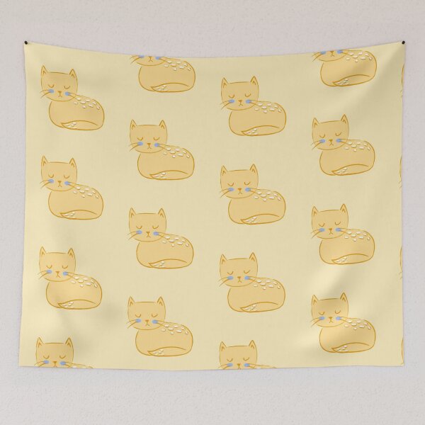 Item preview, Yellow Loaf Cat designed and sold by GyngerGarza.