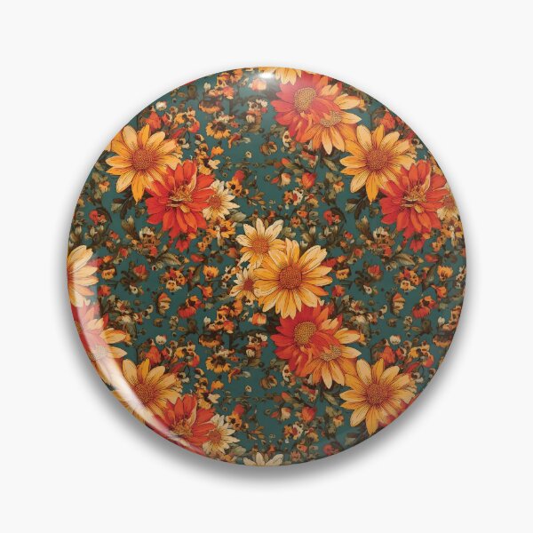 Item preview, Vibrant daisy hand drawn art designed and sold by Designbes.