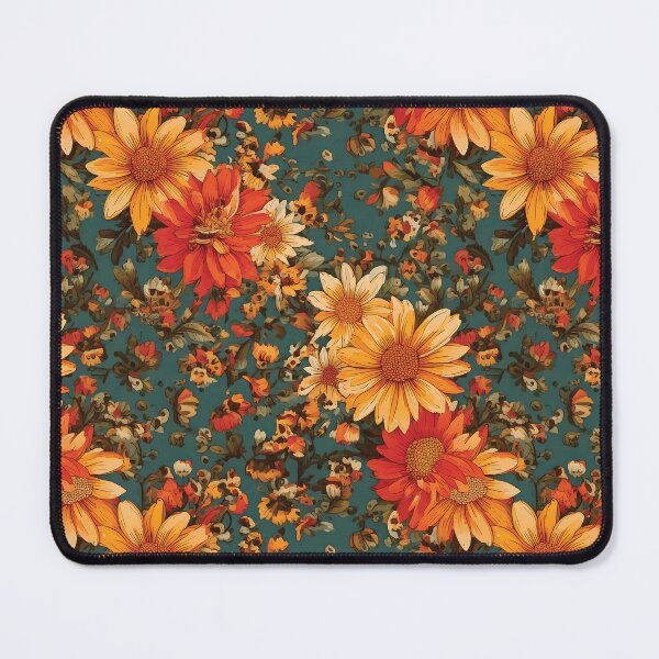 Item preview, Vibrant daisy hand drawn art designed and sold by Designbes.