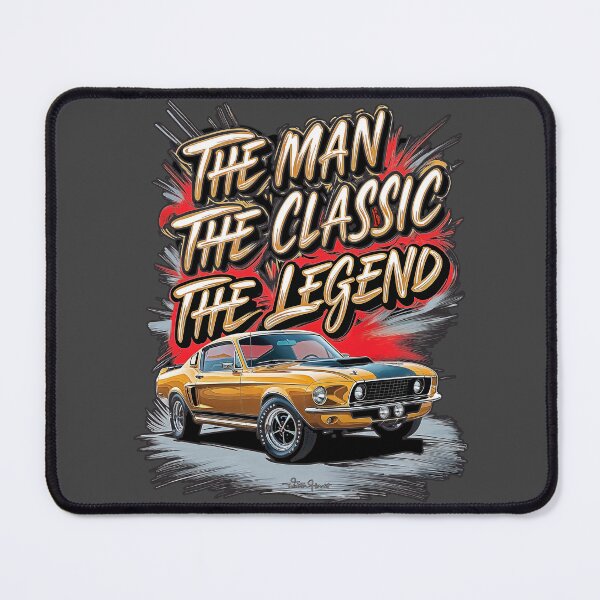 Item preview,  The Man  the Classic The Legend 1968 Mustang GT500 designed and sold by WLHmedia.com .