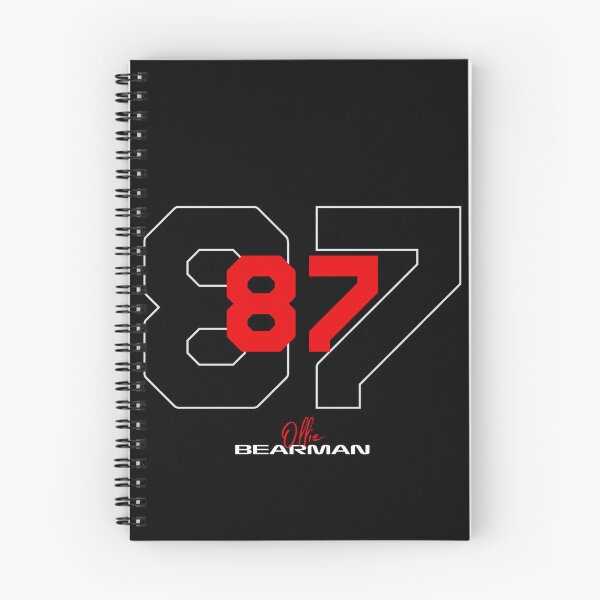 Item preview, Ollie Bearman Formula 1 black and red F1 2025  designed and sold by Pink Polar F1.