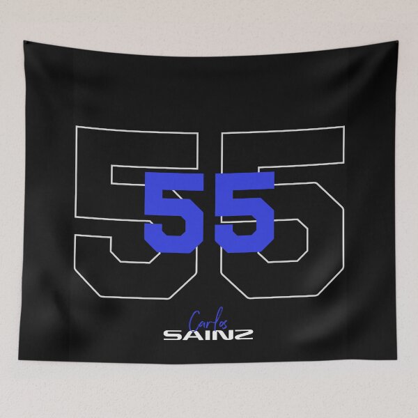Item preview, Carlos Sainz Formula 1 blue and white F1 2025  designed and sold by Pink Polar F1.