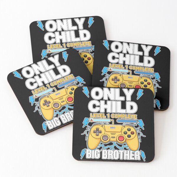 Item preview, Level 1 Complete Big Brother Gamer Funny Pregnancy Reveal for Gamers designed and sold by ViktoonShirts.
