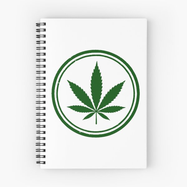 Item preview, Hemp leaf in circle green designed and sold by EchoOfSilence.