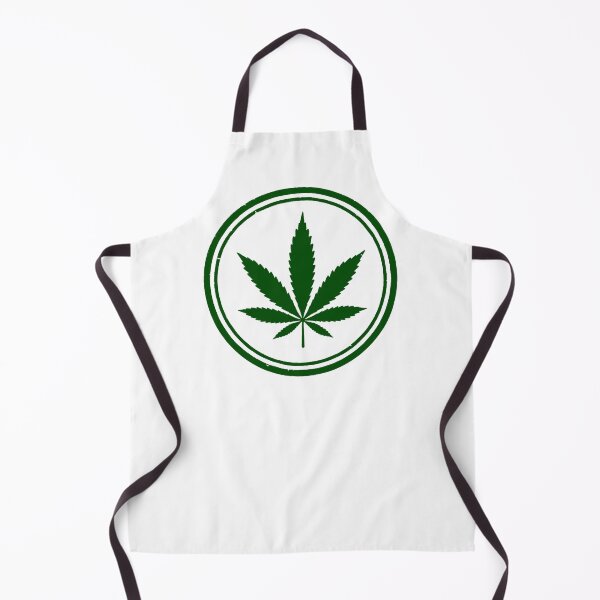 Item preview, Hemp leaf in circle green designed and sold by EchoOfSilence.