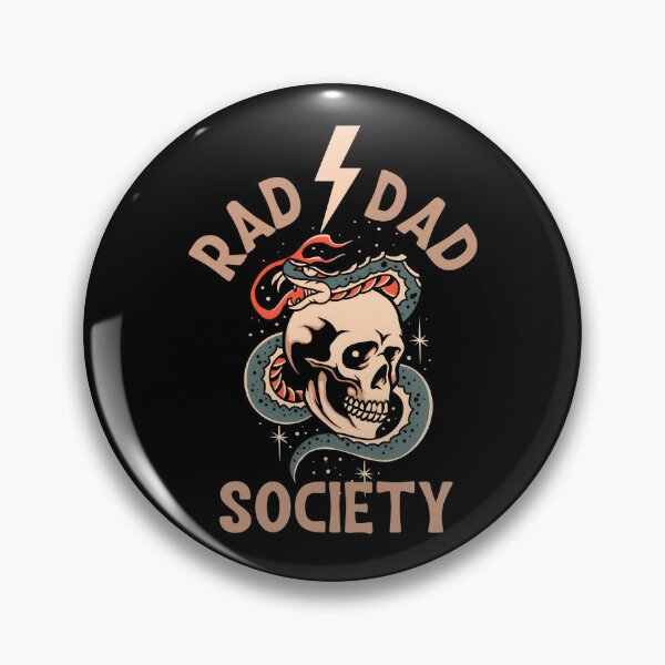 Item preview, Rad Dad Society T-Shirt, Cool Dad Club, Dad Life Tee, First Fathers Day Present, Dad of Girls, Papa Of Boys, Gift For Husband, Daddy T-shirt designed and sold by YubitaLeLe.
