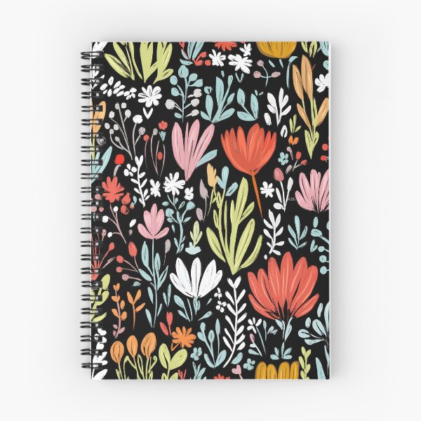 Item preview, Colorful flower garden at night  designed and sold by P&U Fabric.