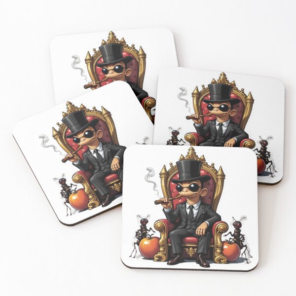 Item preview, Worm Boss – Mafia Worm Cartoon Sticker Aestetic, Trendy,Reloaded, Viral Drop 2025 designed and sold by Imaginarium of Chaos falcon88 .