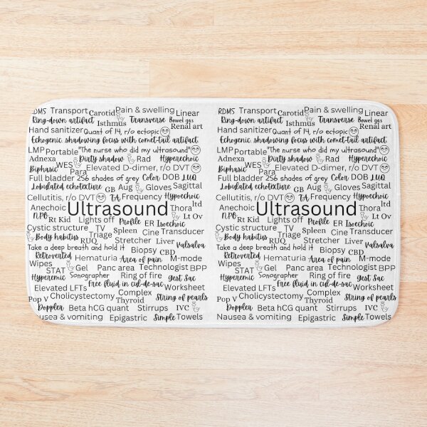 Item preview, Ultrasound, sonographer, RDMS, gel, transducer, funny designed and sold by LoveGraceValor.