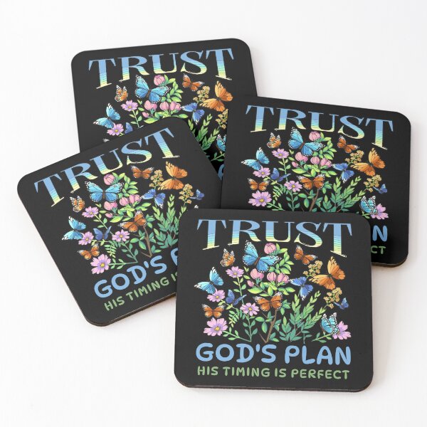 Item preview, Trust God’s Plan His Timing is Perfect designed and sold by MooreGifts.