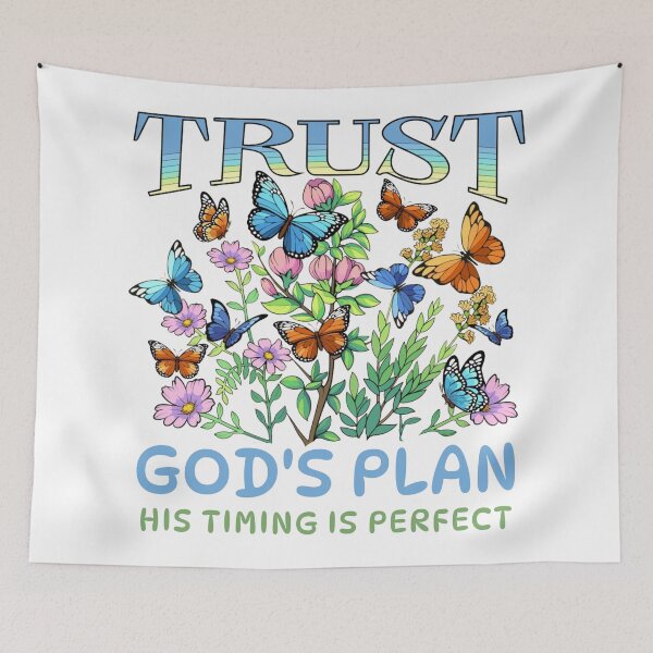 Item preview, Trust God’s Plan His Timing is Perfect designed and sold by MooreGifts.