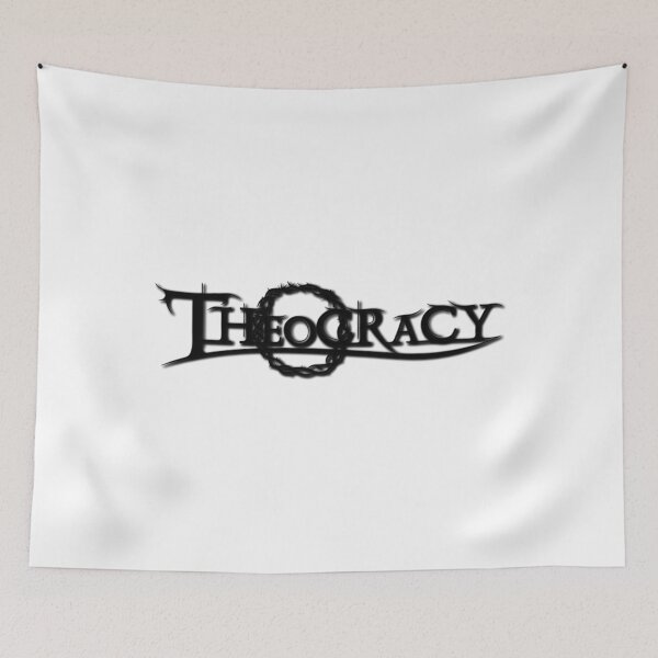Item preview, Theocracy rock band American - Black Version designed and sold by Allintone.
