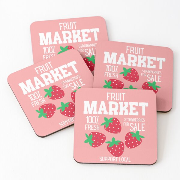 Item preview, Strawberry fruit Market designed and sold by The magic  Yellow bus.
