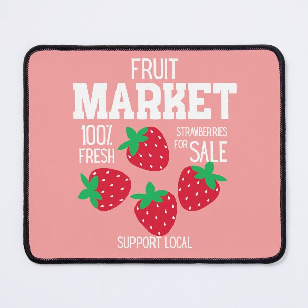 Item preview, Strawberry fruit Market designed and sold by The magic Yellow bus.