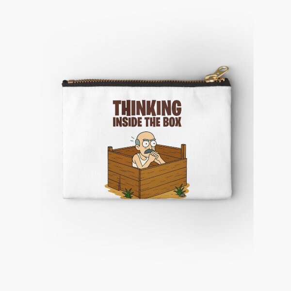 Item preview, Thinking Inside the Box - Funny Meme Merch designed and sold by IMadeThisat3AM.