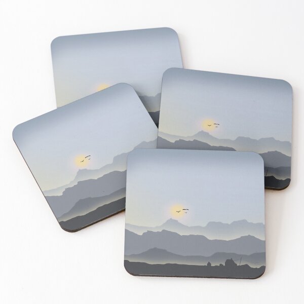 Item preview, The Mystical Misty Mountains designed and sold by MFellArt Creations.