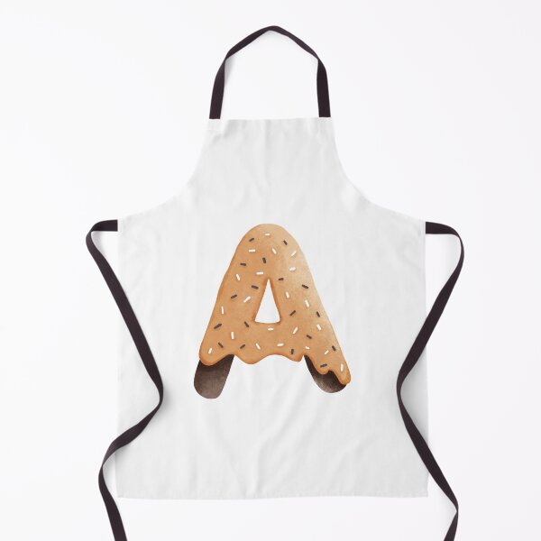 Item preview, Donut Letter A | Cute Cookie Alphabet with Sprinkles designed and sold by inelistudio.